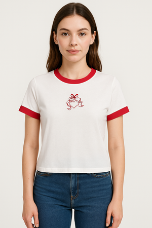 Playera Dama MC / CORA MOÃ‘OS HUE (9148811837663)