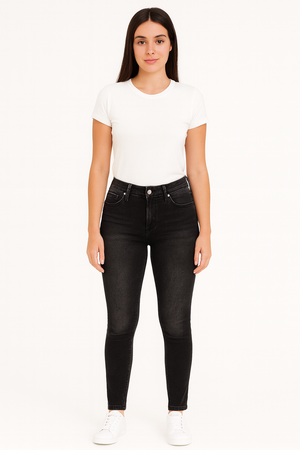 Pantalon Dama Mezclilla / SKINNY 074 NEG (9139932397791)
