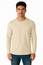 Playera Caballero ML/  CUELLO RED OAT/MILK (9086606639327)