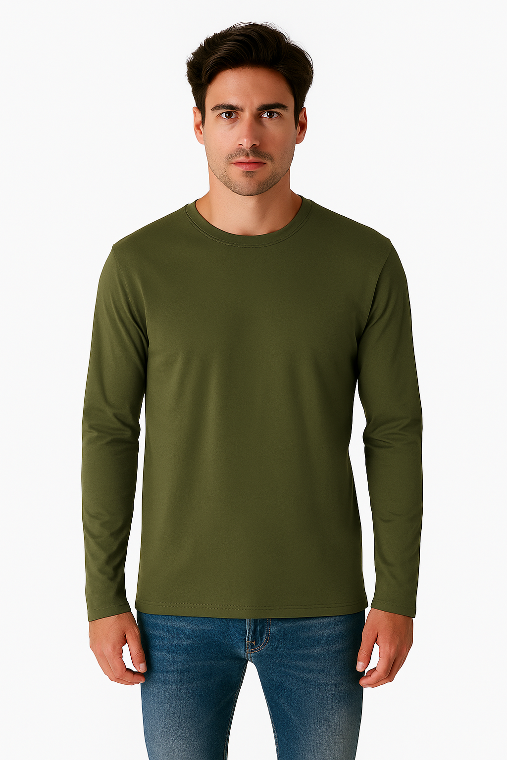 Playera Caballero ML/  CUELLO RED DEEP (9088426180831)