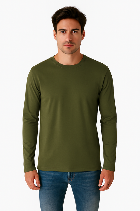 Playera Caballero ML/  CUELLO RED DEEP (9088426180831)