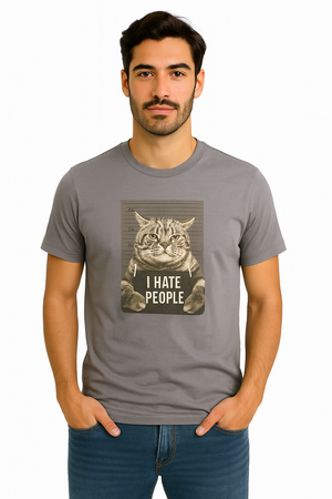 Playera Caballero MC / HATE PEOPLE (9123088171231)