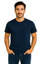 Playera Caballero MC / BASICA CUELLO REDONDO  MIDNIGHT (9123155280095)