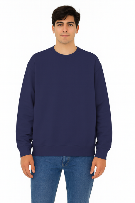 Sudadera Caballero ML / SUDADERA BASICA CAPUCHA  MIDNIGHT (9126545948895)