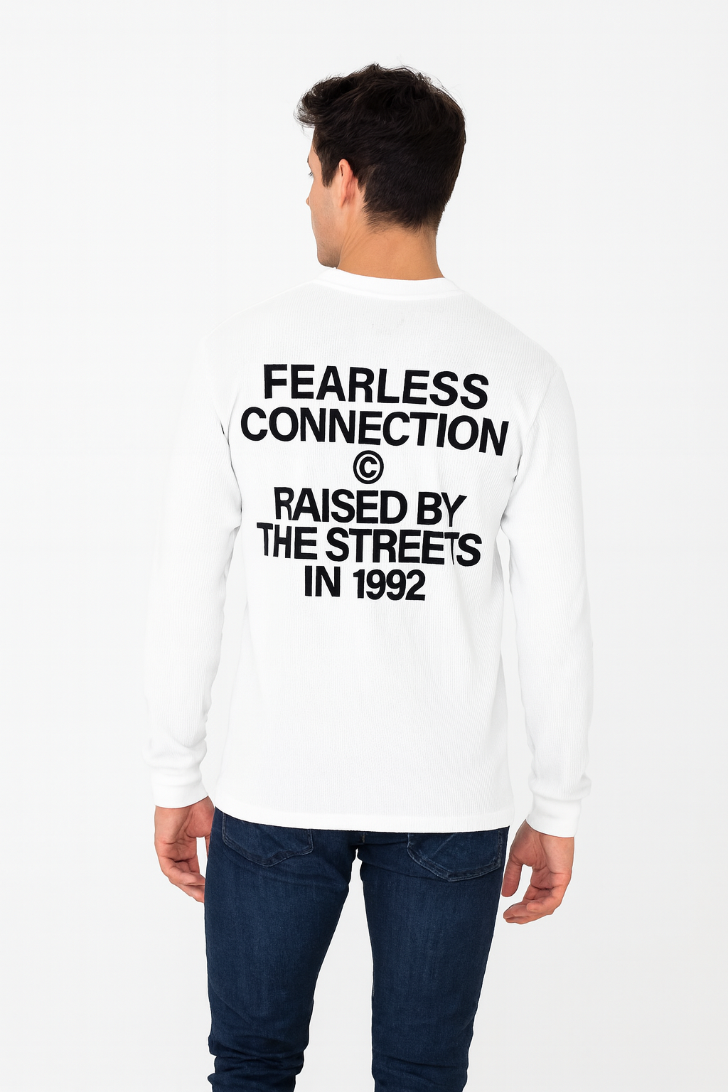 Playera Caballero MC / STREETS BLANCO (9125656264927)