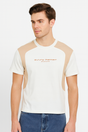 Playera Caballero MC / FUTURE HUESO/BEIGE (9136225681631)