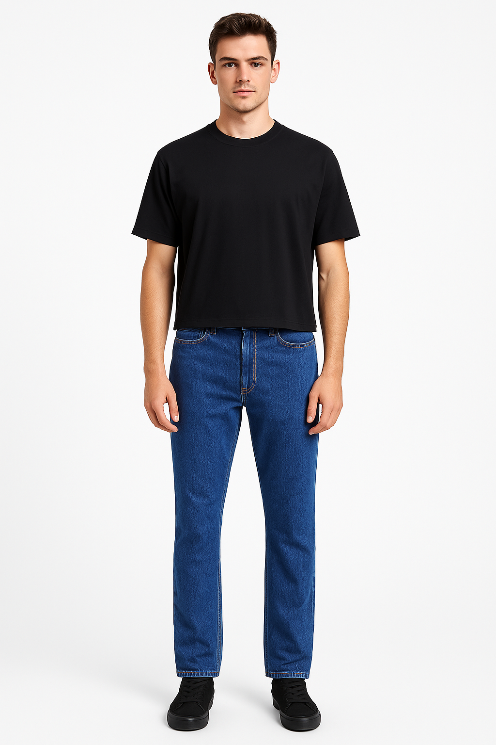 Pantalon Caballero Mezclilla / BASICO AC CAL (9124206575839)