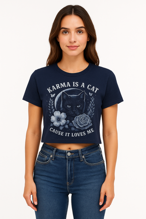 Playera Caballero MC / KARMA  MARINO