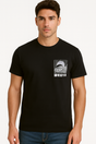 Playera Caballero MC / OLAS COREANAS  NEGRO (9067645468895)