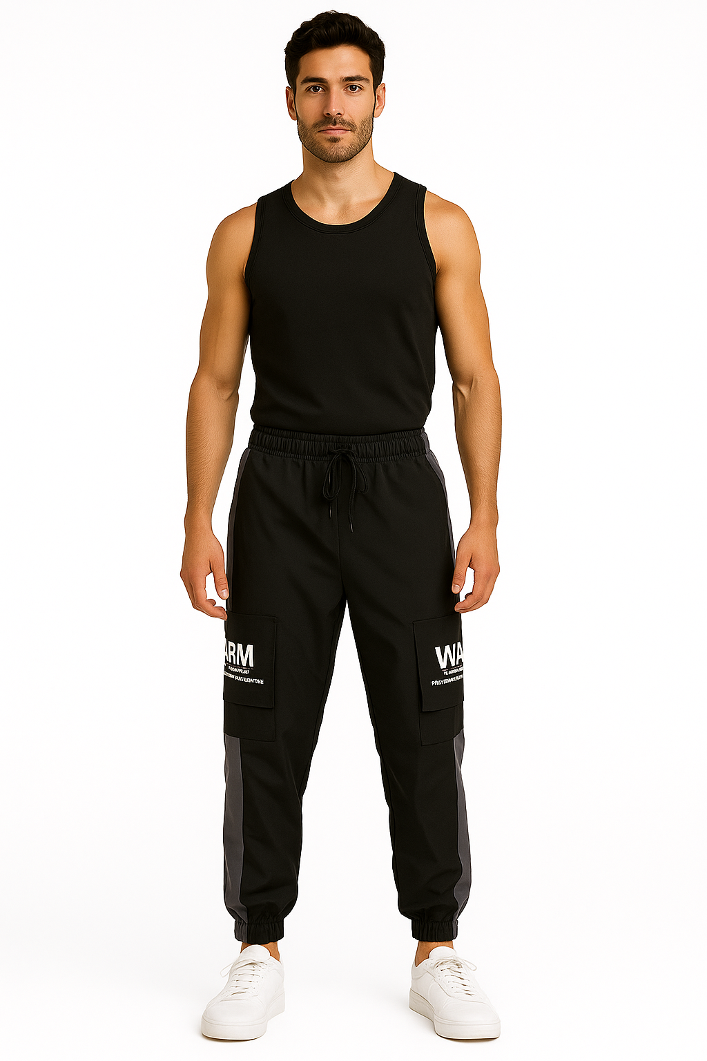 Jogger Caballero / WARM  NEGRO/OXFORD (9053579411679)