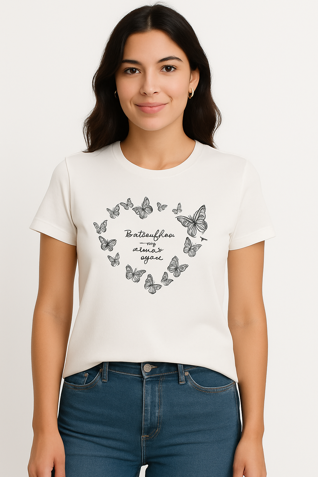 Playera Dama MC / BUTTERFLY (8951084318943)