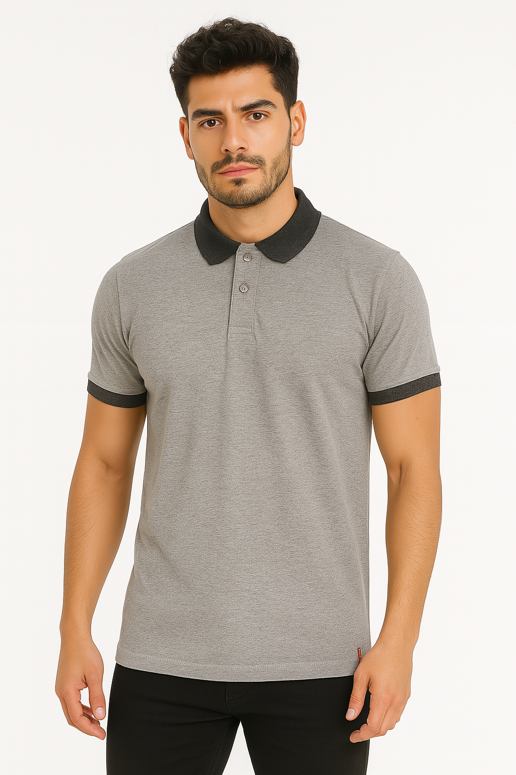 Playera Caballero Polo MC / colores (9027998122207)