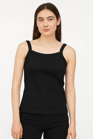 Tank Top / RIB TIRANTERA NEGRO