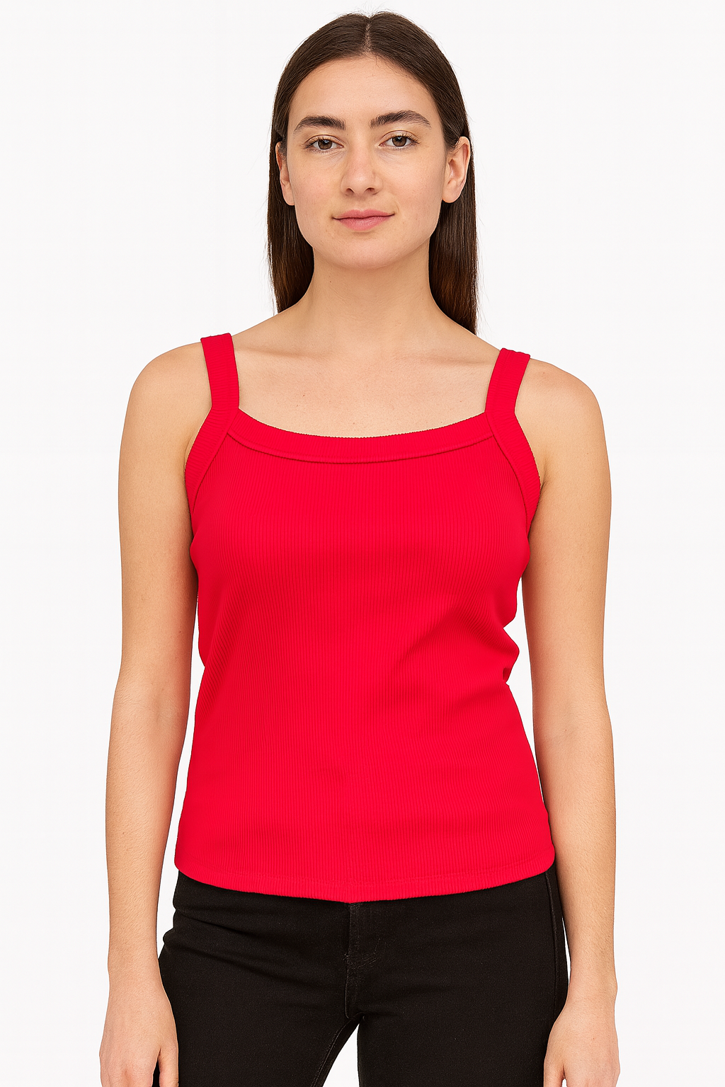Tank Top / RIB TIRANTERA ROJO