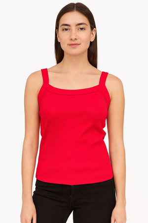Tank Top / RIB TIRANTERA ROJO
