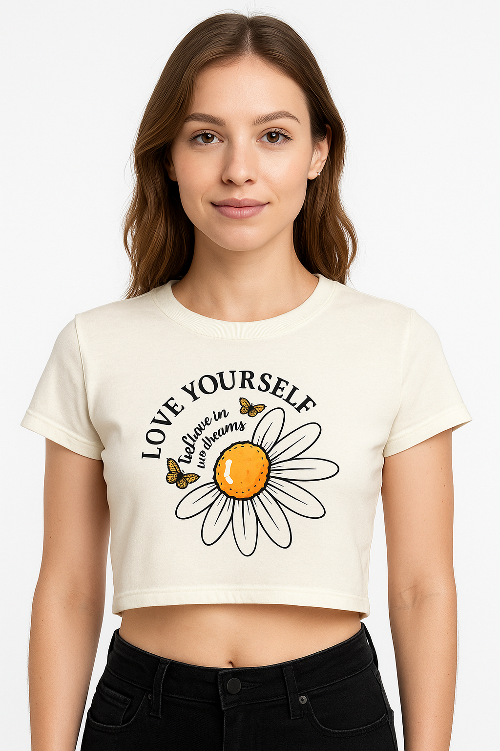 Playera Dama MC / MARGARITA MANTEQUILLA