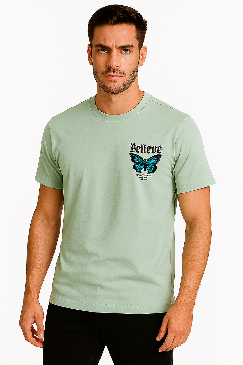 Playera Caballero MC / BELIEVE  MEN (9015701536991)