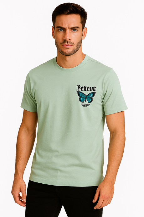 Playera Caballero MC / BELIEVE  MEN (9015701536991)