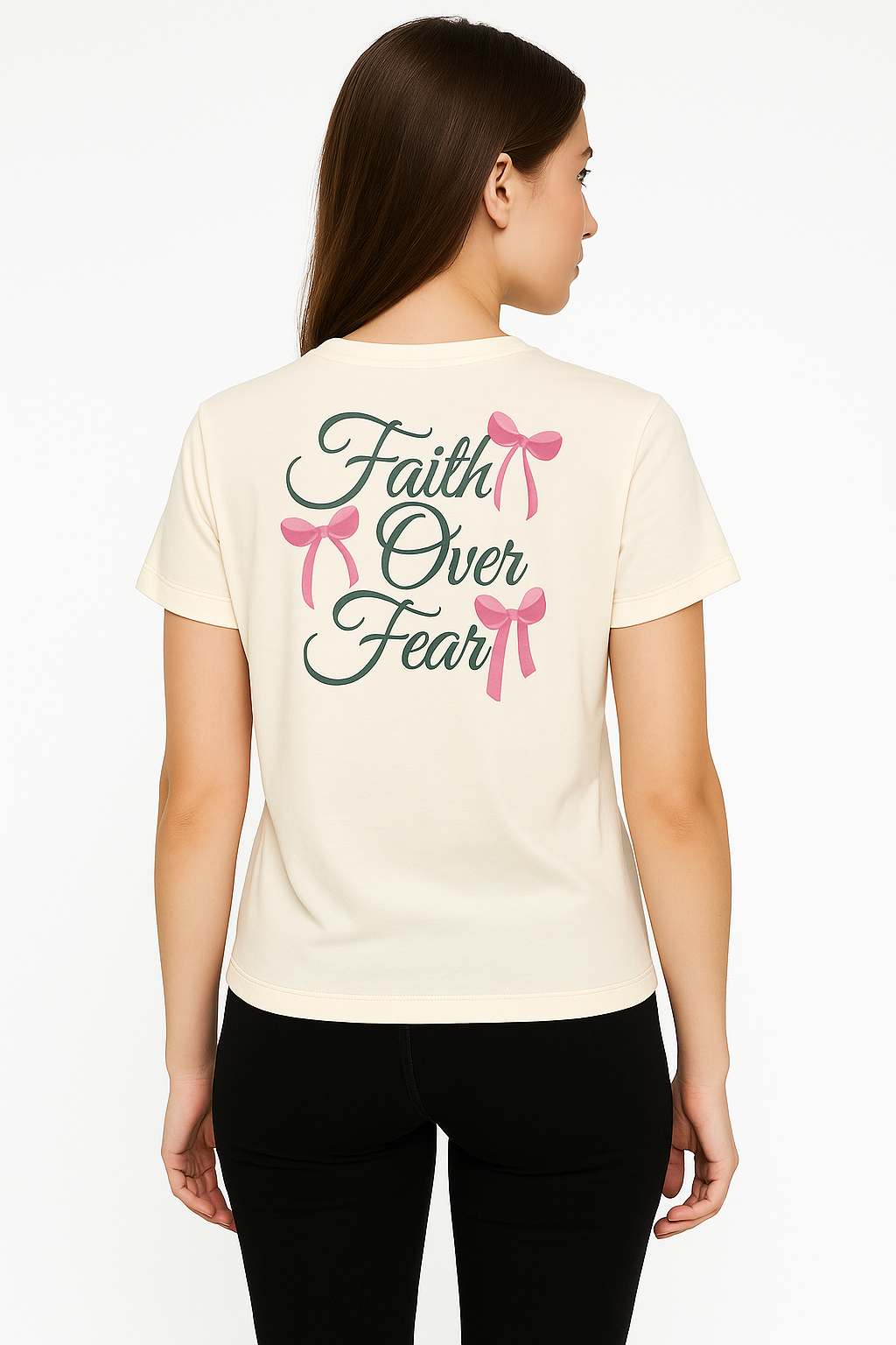 Playera Dama MC / MOÑOS FEAR MANTEQUILLA (9067666014431)