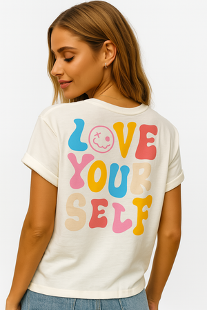 Playera Dama MC / YOUR SELF (8890454900959)