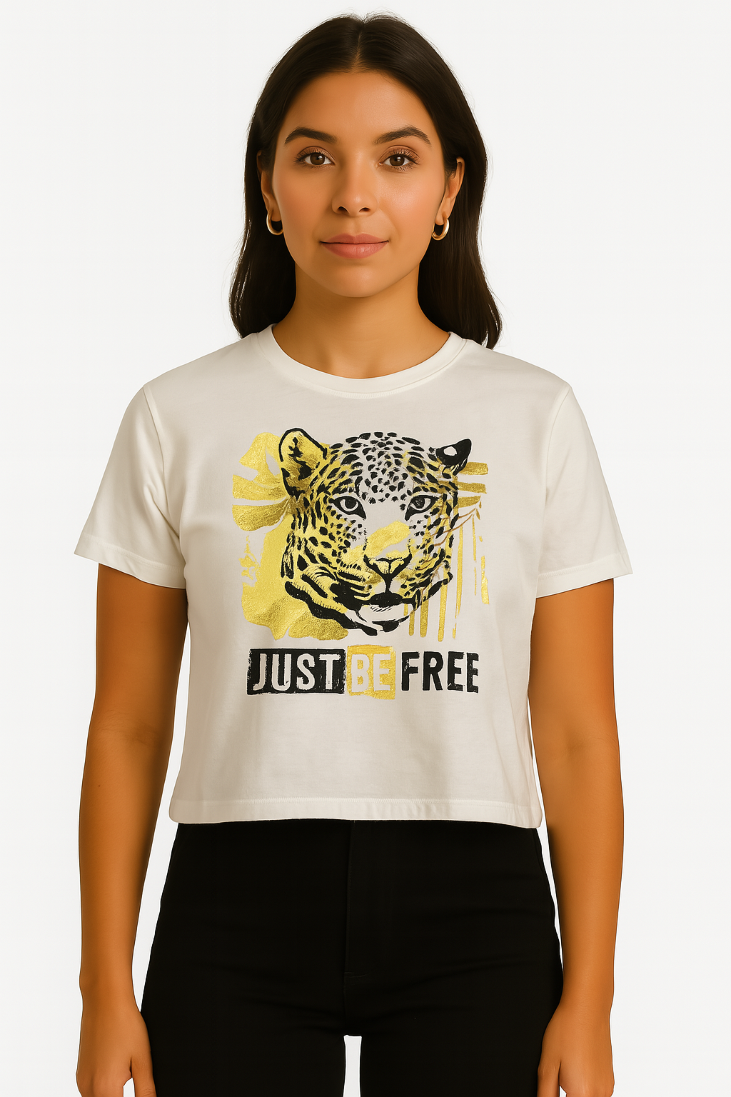 Playera Dama MC / FREE (8838707544287)