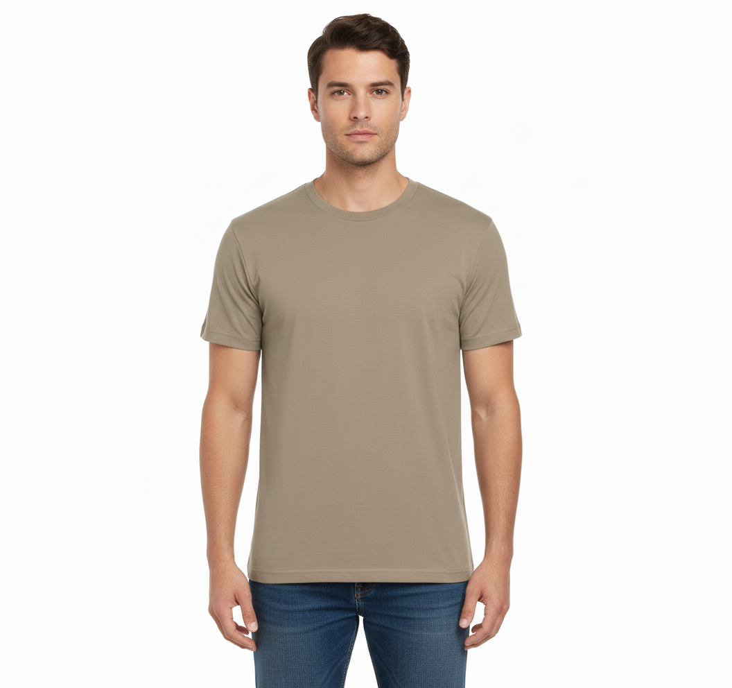 Playera Caballero MC / BASICA CUELLO REDONDO INCENSE