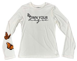 Playera Dama ML /own yoyr magic (8889483100383)