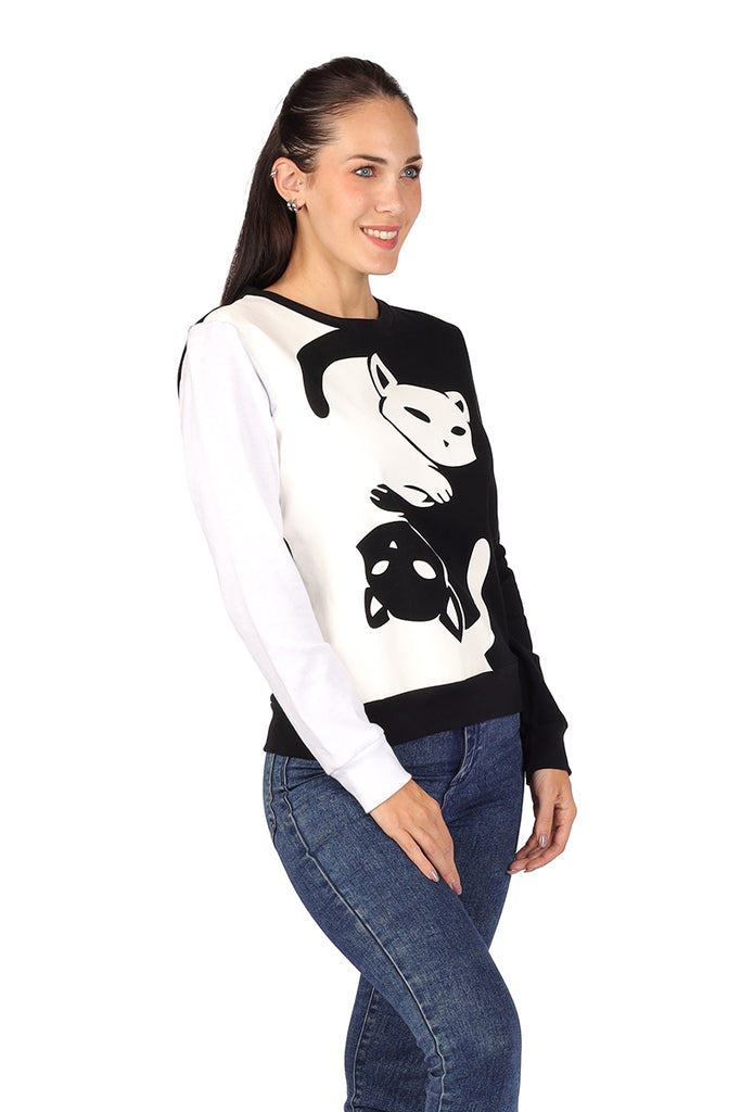 Sudadera Gatos abrazados (4169273573399)