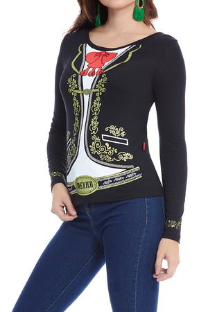Playera Charra