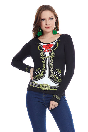 Playera Charra