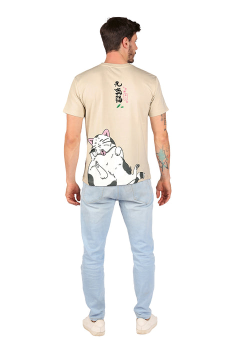 Playera GATO DE LA SUERTE (8208274817247)