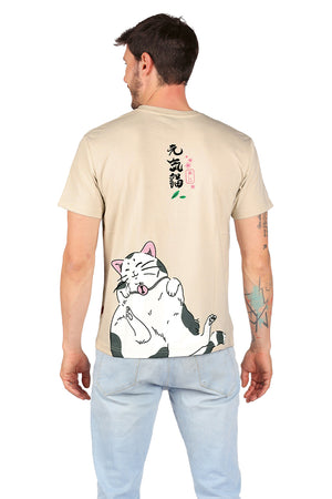 Playera GATO DE LA SUERTE (8208274817247)