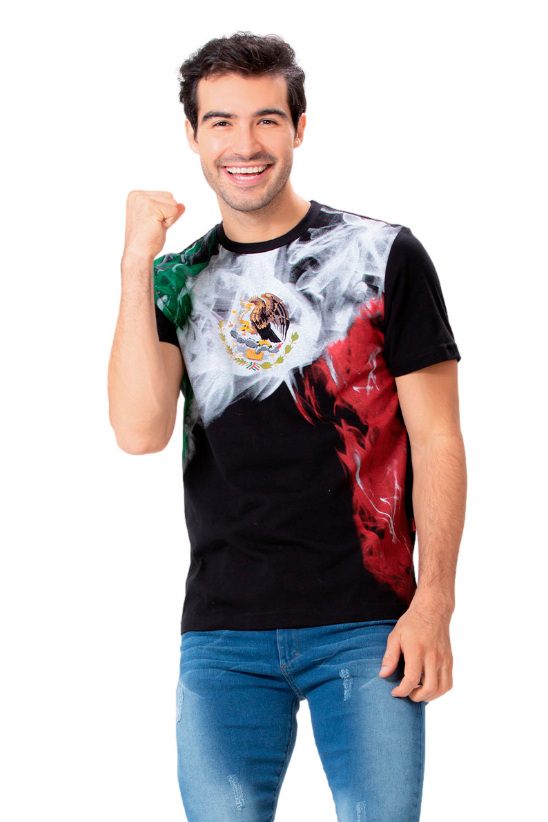 Playera Humo bandera