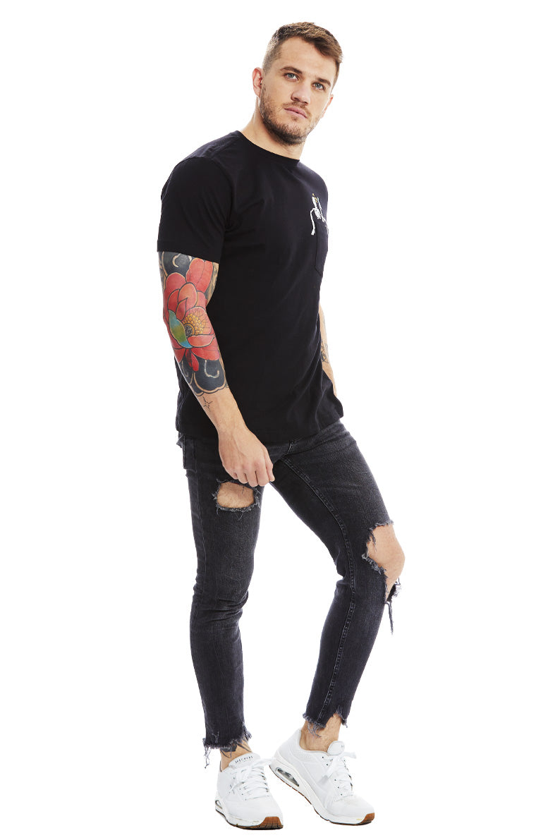 Playera CALACA BOLSILLO (8119776542943)