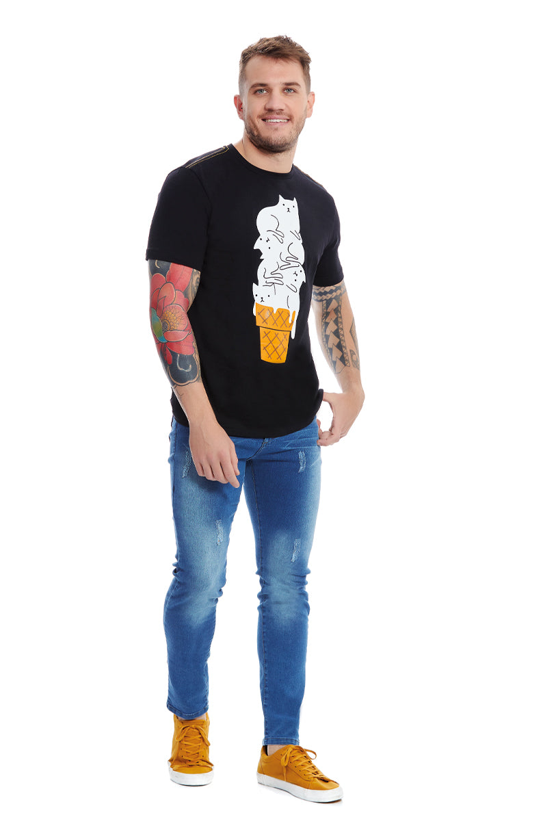 Playera GATO HELADO (8126094147807)