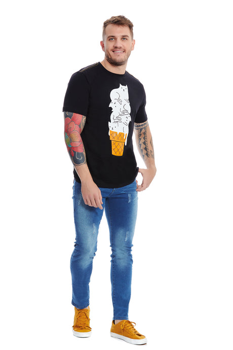 Playera GATO HELADO (8126094147807)