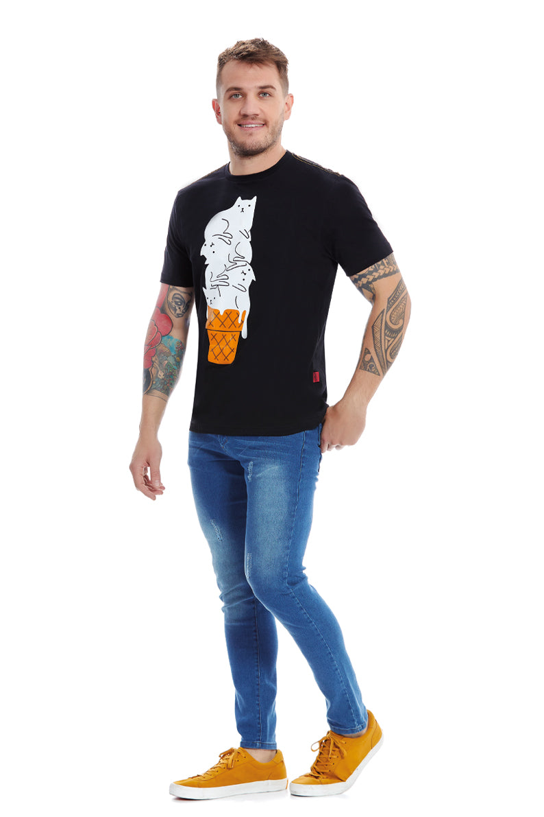 Playera GATO HELADO (8126094147807)