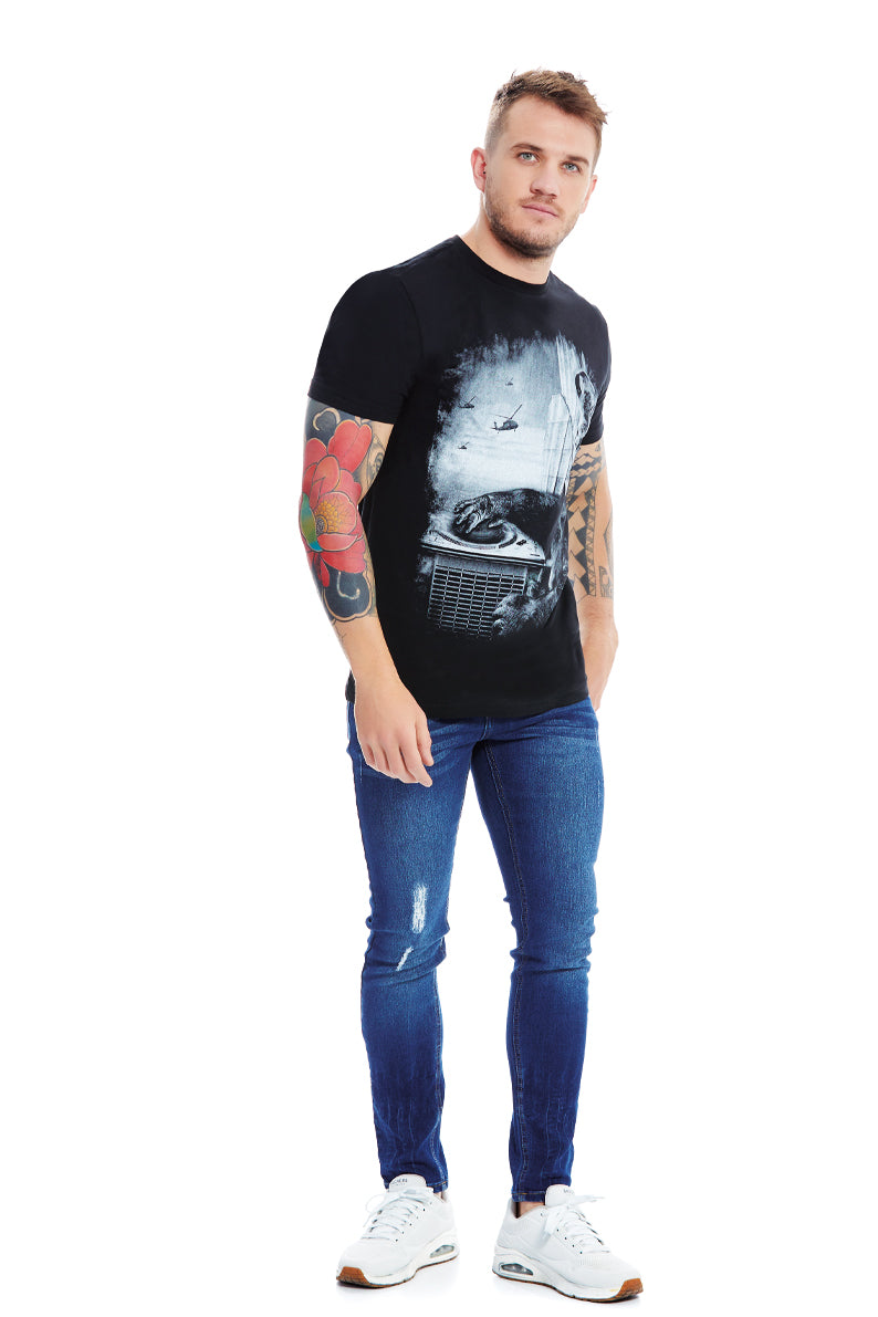 Playera  GORILA DJ (8126083399903)