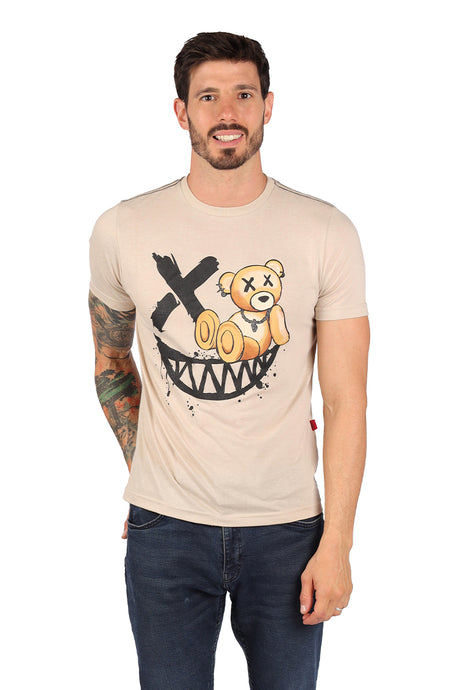 Playera Caballero Smile Bear (8587063034079)