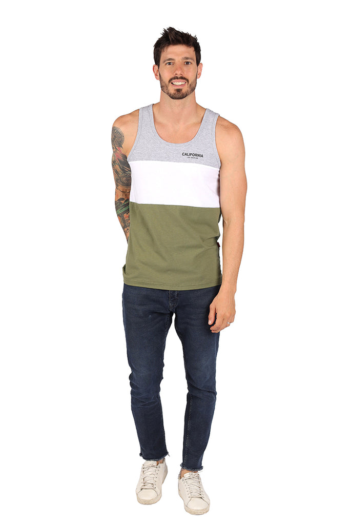 Tank Top  Cortes Variantes Olivo (8386935783647)