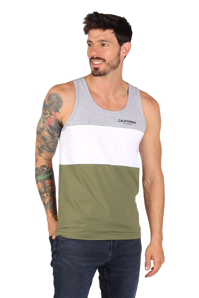 Tank Top  Cortes Variantes Olivo (8386935783647)