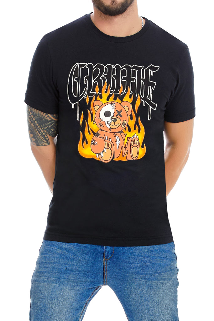 Playera Caballero OSITO FIRE (8621857407199)