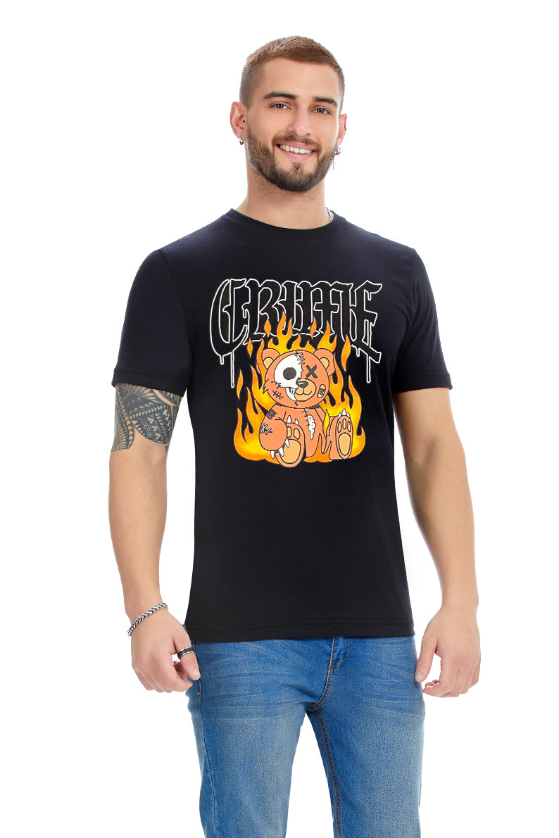 Playera Caballero OSITO FIRE (8621857407199)