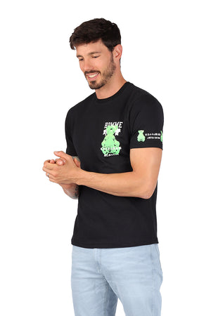 Playera Caballero MC / HOMME  NEGRO CH (8777605644511)