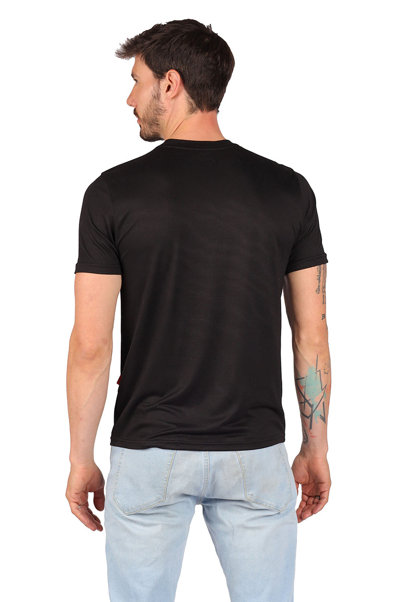 Playera Caballero MC / CRANEO BLING BLING  NEGRO CH (8796685271263)