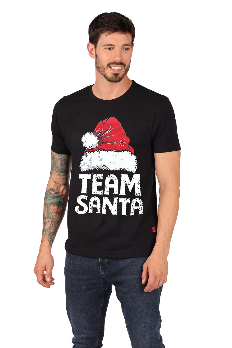 Playera Caballero MC / TEAM SANTA (8843259805919)