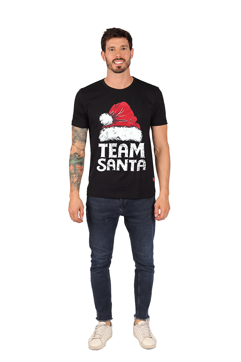 Playera Caballero MC / TEAM SANTA (8843259805919)
