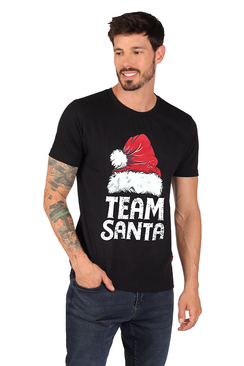 Playera Caballero MC / TEAM SANTA (8843259805919)