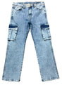 Pantalon Mezclilla Caballero Bolsaa Cargo (8771960602847)