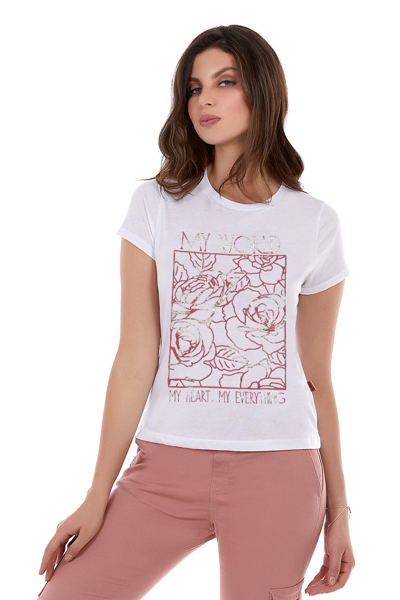 Playera My world (8400572219615)